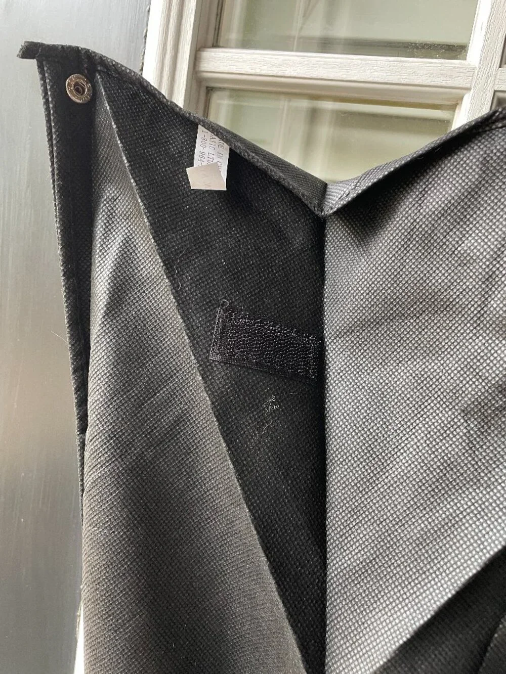 Dennis Basso Black Lightweight Garment/Travel Bag